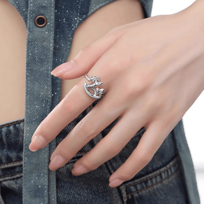 925 Carousel Horse Charm Rings - Enola&SHEPersonalized RingsPersonalized RingsPersonalized Rings925 Carousel Horse Charm Rings